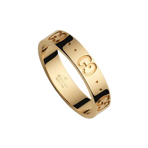 icon ring in yellow gold gucci|gucci watch multi colored ring.